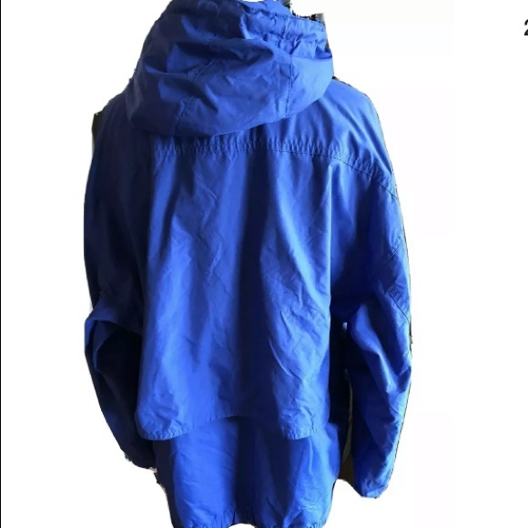 Vtg. HEAD Parka Anorak ‘90’s 1/2 Zip One Size SML Layer Blue Hood Gorpcore - Picture 2 of 7